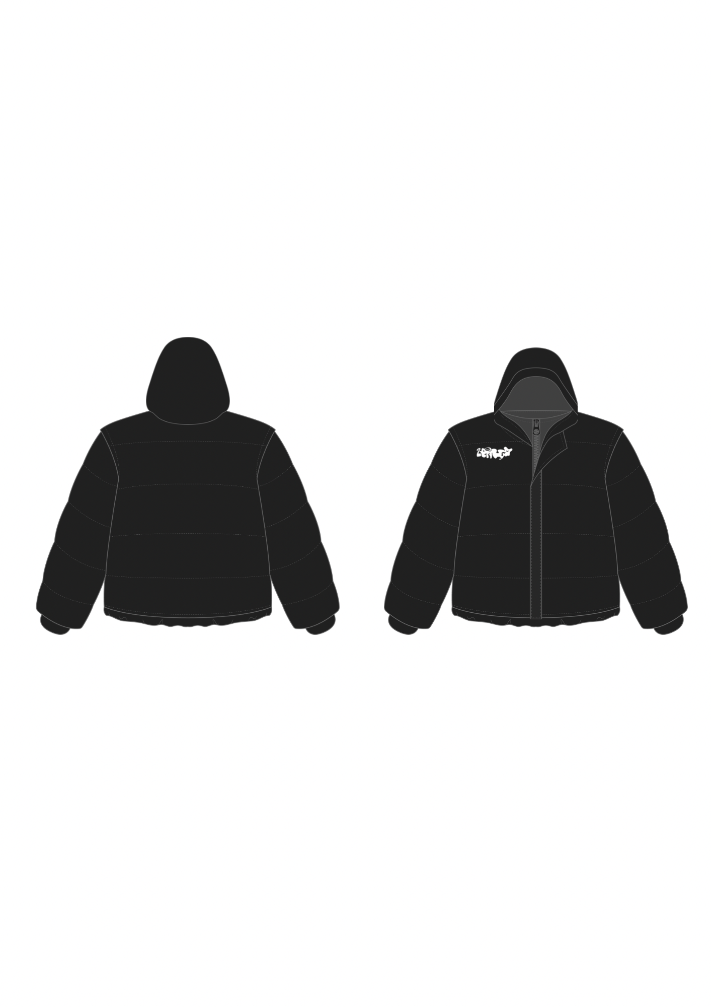 Zenvy Puffer (Black)