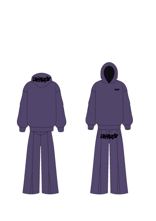 Zenvy Tracksuit (Navy Purple)