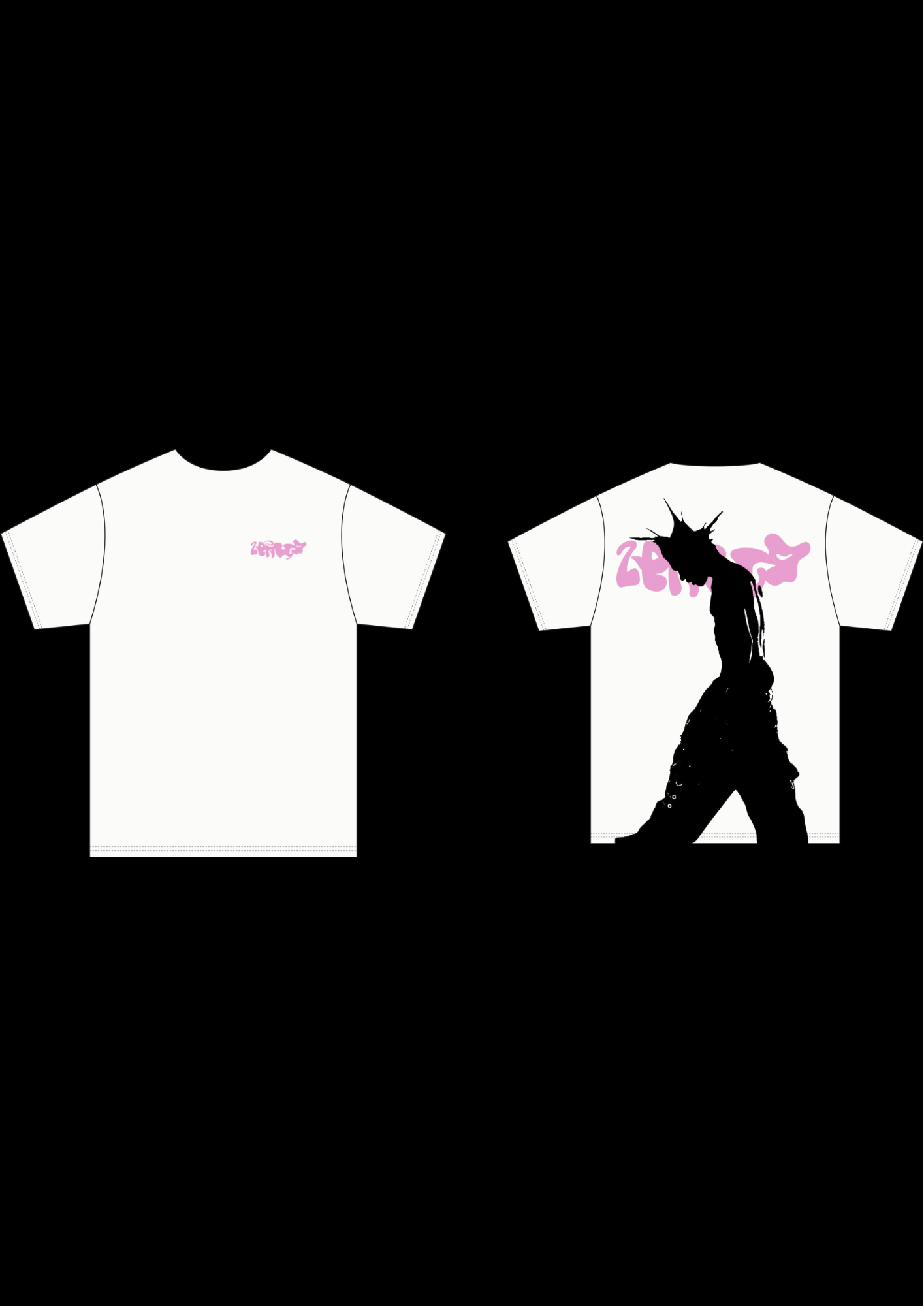 Uzi Shirt (Black/Pink)